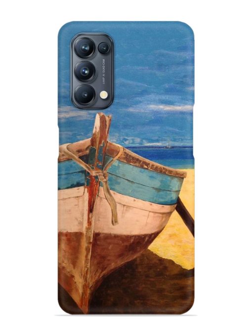 Canvas Painting Snap Case for Oppo Reno 5 Pro (5G) Zapvi