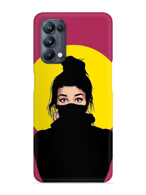 Girly Vector Snap Case for Oppo Reno 5 Pro (5G)