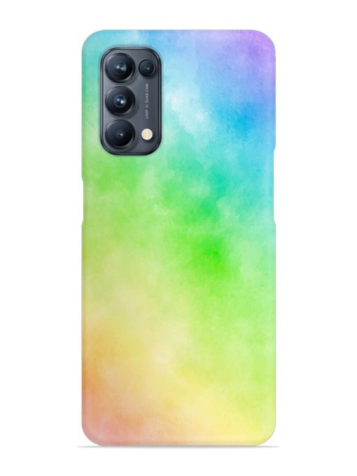 Watercolor Mixture Snap Case for Oppo Reno 5 Pro (5G) Zapvi