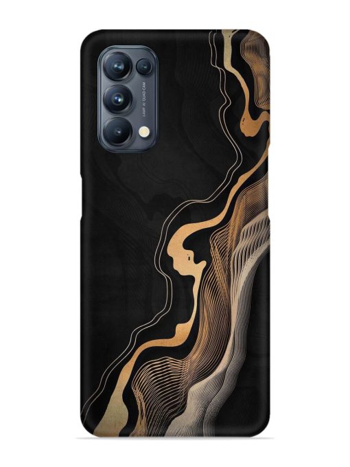 Abstract Art Snap Case for Oppo Reno 5 Pro (5G) Zapvi