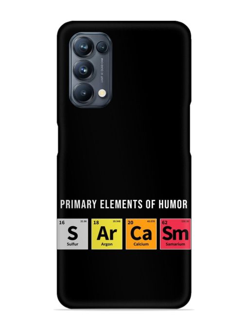 Primary Elements Humor Snap Case for Oppo Reno 5 Pro (5G) Zapvi