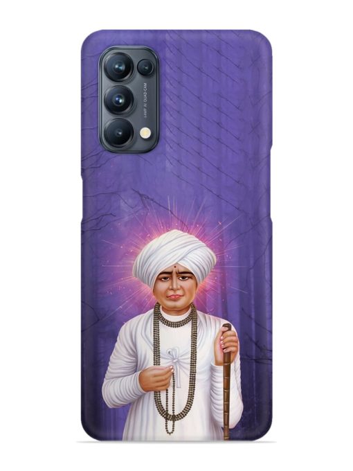 Jalaram Bapa Virpur Snap Case for Oppo Reno 5 Pro (5G) Zapvi