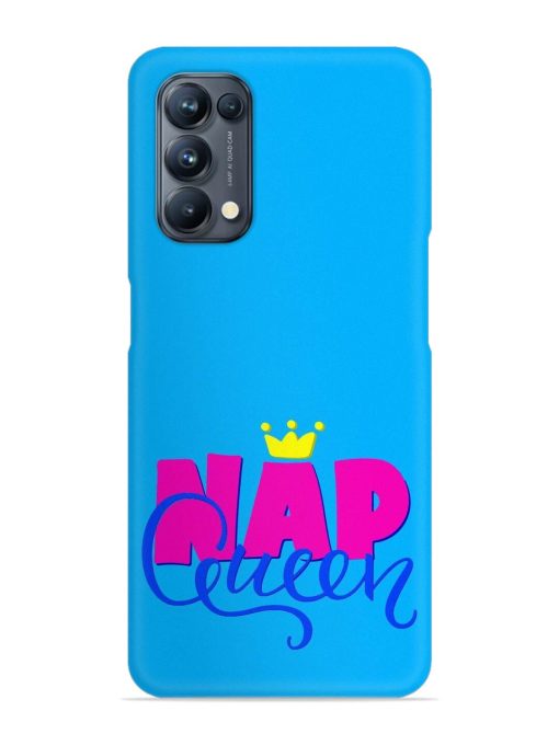 Nap Queen Quote Snap Case for Oppo Reno 5 Pro (5G) Zapvi