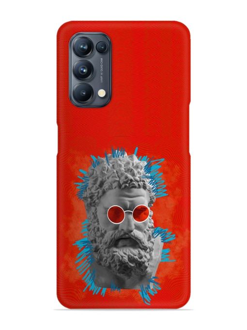 Contemporary Art Concept Snap Case for Oppo Reno 5 Pro (5G) Zapvi