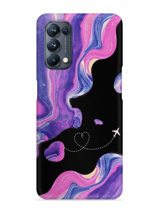 Glitter Art Snap Case for Oppo Reno 5 Pro (5G)