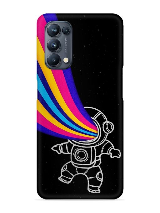 Astronaut Snap Case for Oppo Reno 5 Pro (5G) Zapvi