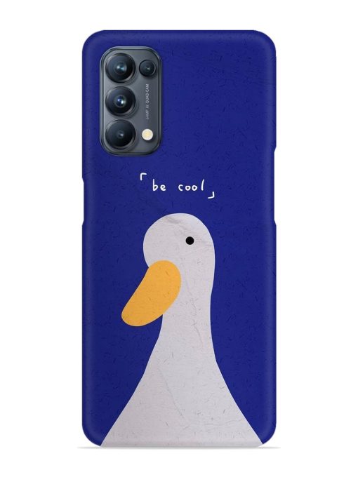 Be Cool Duck Snap Case for Oppo Reno 5 Pro (5G) Zapvi