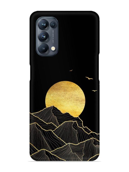 Golden Sunrise Snap Case for Oppo Reno 5 Pro (5G)