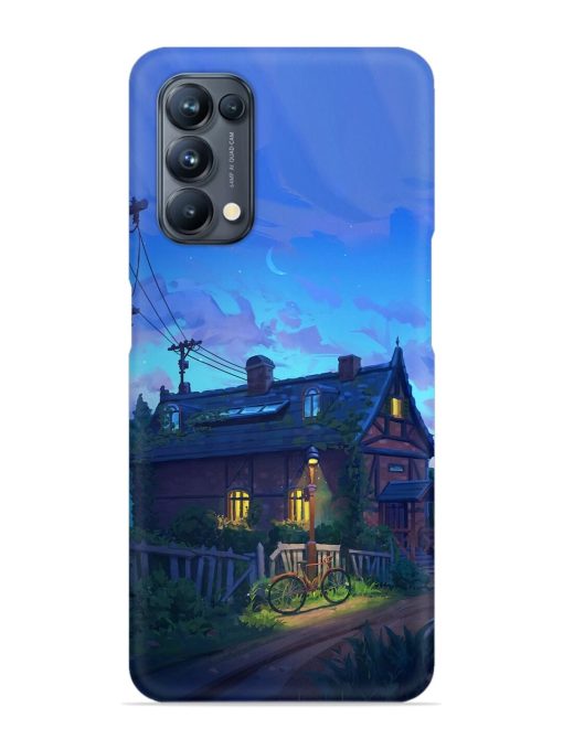 Beautiful Village House Snap Case for Oppo Reno 5 Pro (5G)