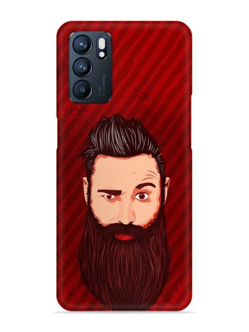 Beardo Man Snap Case for Oppo Reno 6 (5G) Zapvi