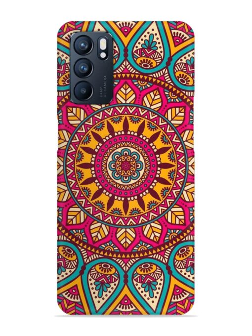 Mandala Joy Snap Case for Oppo Reno 6 (5G) Zapvi