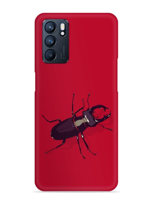 Beetles Snap Case for Oppo Reno 6 (5G) Zapvi