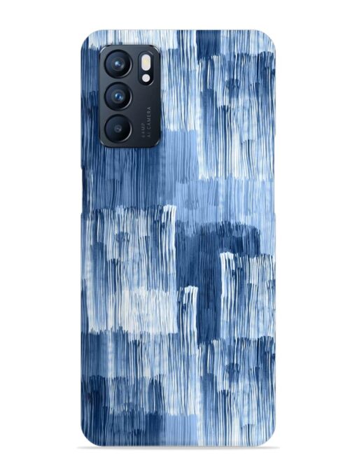 Abstract Pattern Stripes Snap Case for Oppo Reno 6 (5G) Zapvi