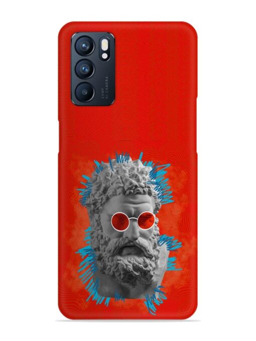 Contemporary Art Concept Snap Case for Oppo Reno 6 (5G) Zapvi