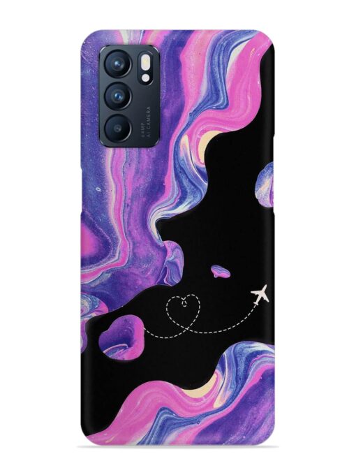 Glitter Art Snap Case for Oppo Reno 6 (5G)