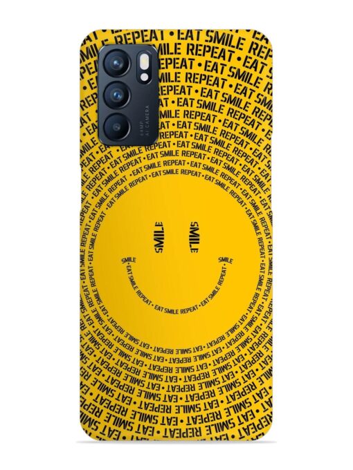 Smiley Snap Case for Oppo Reno 6 (5G) Zapvi