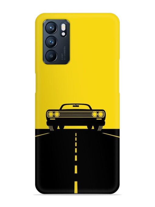 Classic Car Snap Case for Oppo Reno 6 (5G) Zapvi