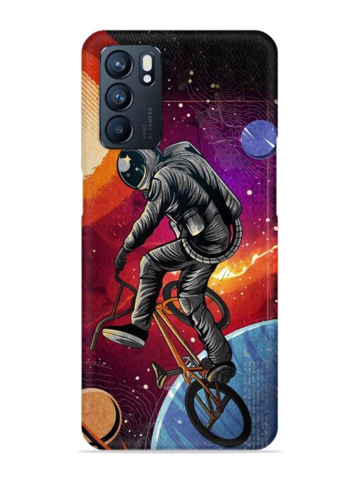 Super Eclipse Bmx Bike Snap Case for Oppo Reno 6 (5G)