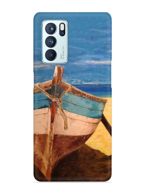 Canvas Painting Snap Case for Oppo Reno 6 Pro (5G) Zapvi