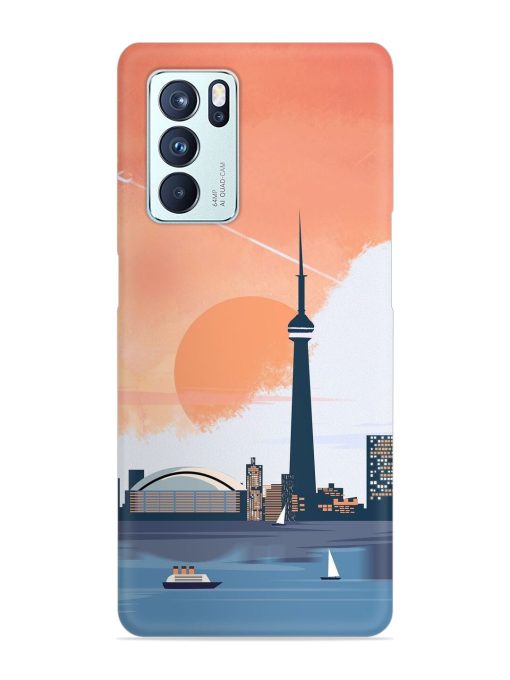 Toronto Canada Snap Case for Oppo Reno 6 Pro (5G)