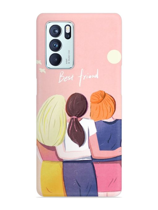 Friendship Day Snap Case for Oppo Reno 6 Pro (5G) Zapvi