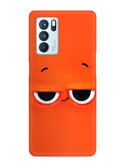 Smiley Face Snap Case for Oppo Reno 6 Pro (5G)