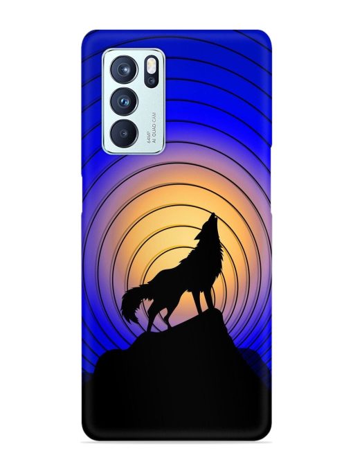 Fox Roaring Design Snap Case for Oppo Reno 6 Pro (5G) Zapvi