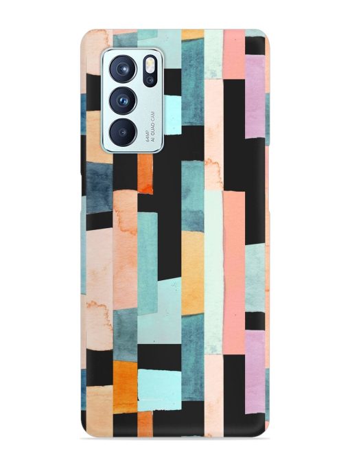 Geometric Seamless Pattern Snap Case for Oppo Reno 6 Pro (5G) Zapvi