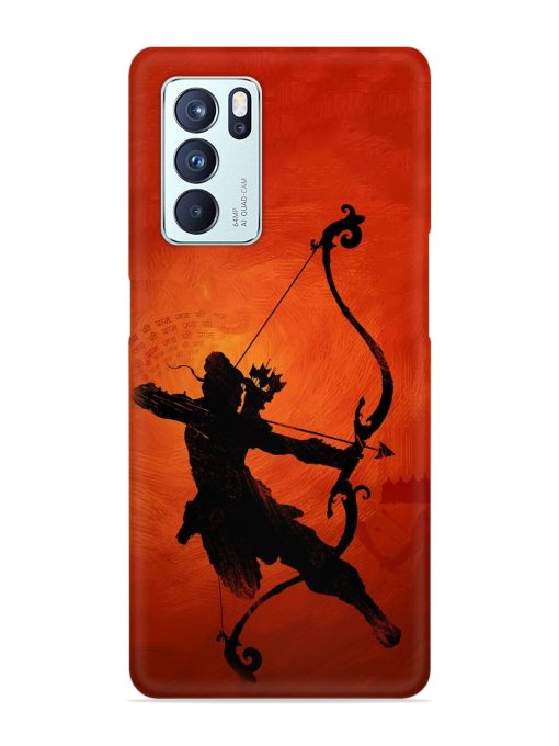 Illustration Lord Rama Snap Case for Oppo Reno 6 Pro (5G) Zapvi