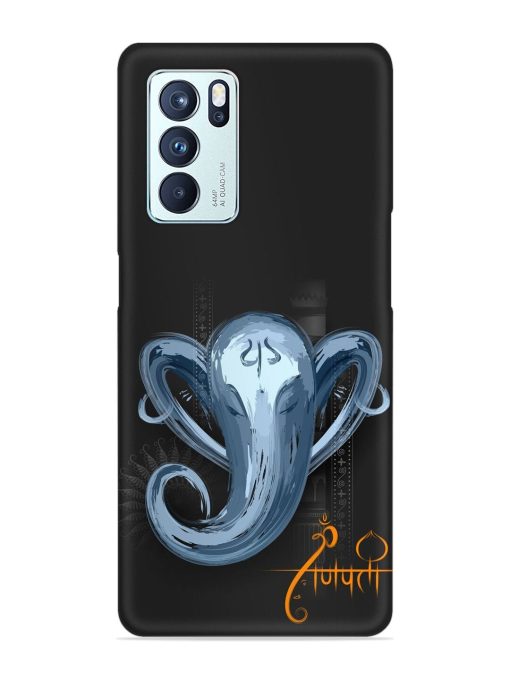 Illustration Lord Ganpati Snap Case for Oppo Reno 6 Pro (5G) Zapvi