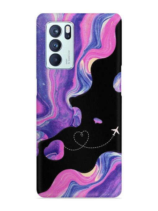 Glitter Art Snap Case for Oppo Reno 6 Pro (5G) Zapvi