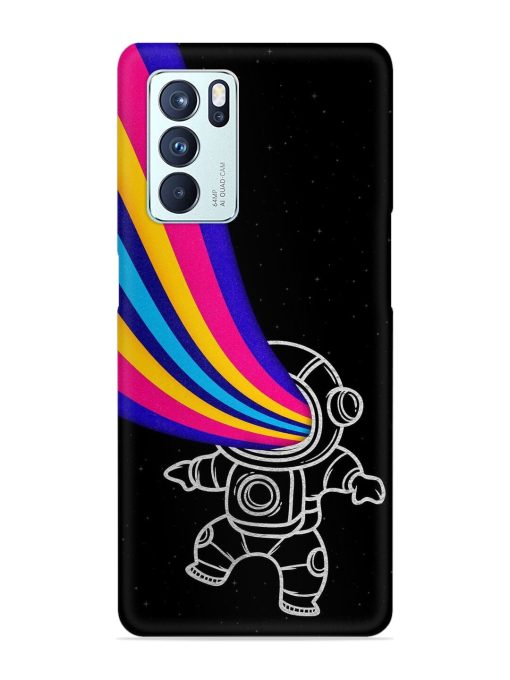 Astronaut Snap Case for Oppo Reno 6 Pro (5G) Zapvi