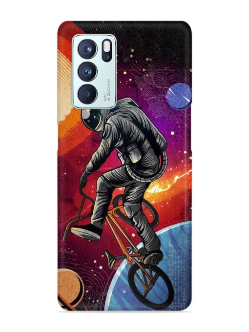 Super Eclipse Bmx Bike Snap Case for Oppo Reno 6 Pro (5G) Zapvi