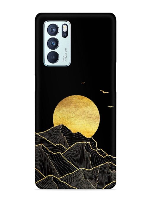 Golden Sunrise Snap Case for Oppo Reno 6 Pro (5G) Zapvi