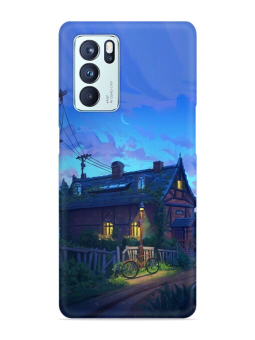 Beautiful Village House Snap Case for Oppo Reno 6 Pro (5G) Zapvi