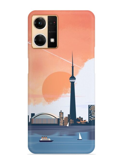 Toronto Canada Snap Case for Oppo Reno 7 (4G)