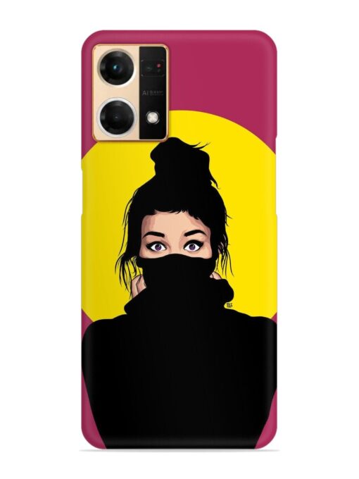 Girly Vector Snap Case for Oppo Reno 7 (4G)