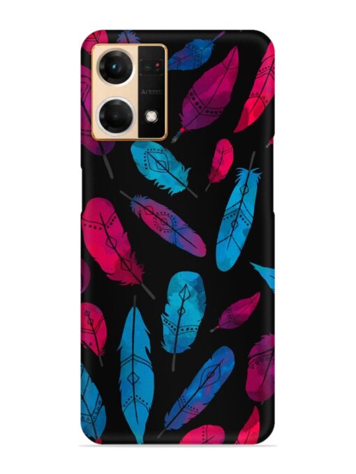 Feather Art Snap Case for Oppo Reno 7 (4G) Zapvi