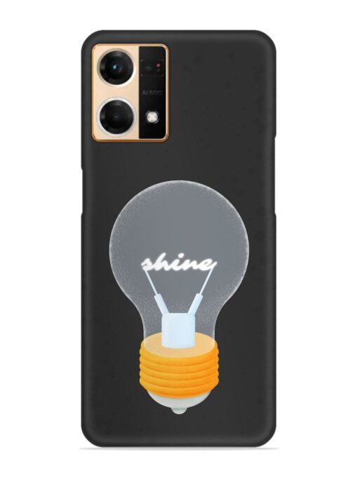 Bulb Background Snap Case for Oppo Reno 7 (4G) Zapvi