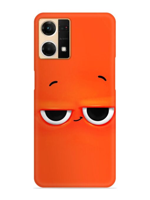 Smiley Face Snap Case for Oppo Reno 7 (4G)