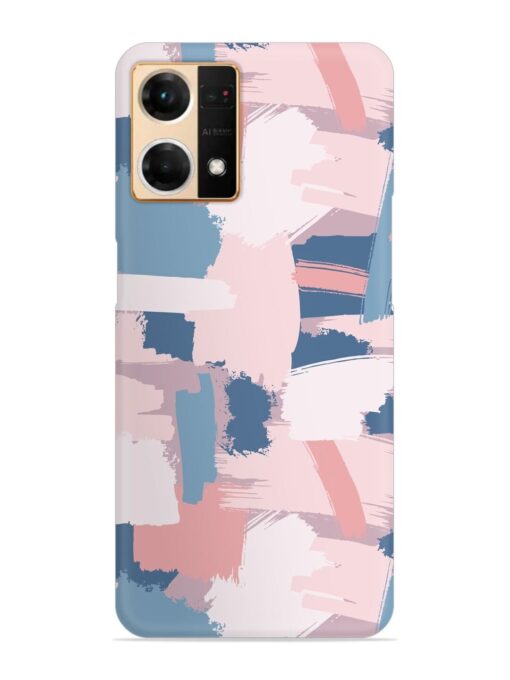 Vector Seamless Grunge Snap Case for Oppo Reno 7 (4G) Zapvi