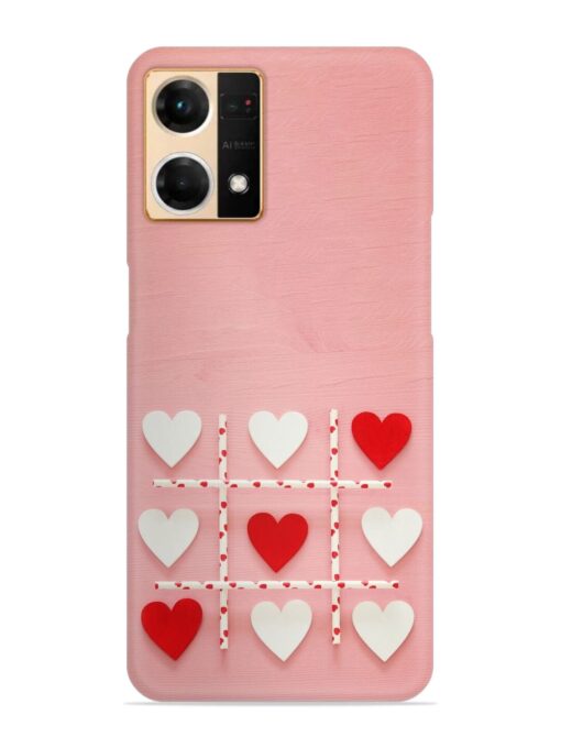 Valentines Day Concept Snap Case for Oppo Reno 7 (4G) Zapvi