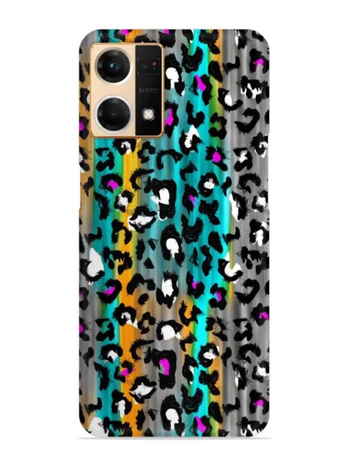 Mix Animal Skin Snap Case for Oppo Reno 7 (4G) Zapvi