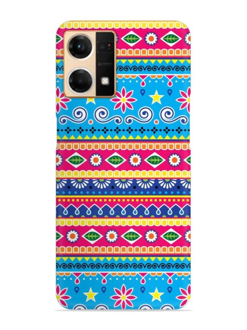 Indian Seamless Snap Case for Oppo Reno 7 (4G) Zapvi