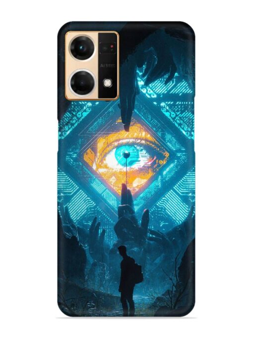 Arcane Eye Snap Case for Oppo Reno 7 (4G) Zapvi