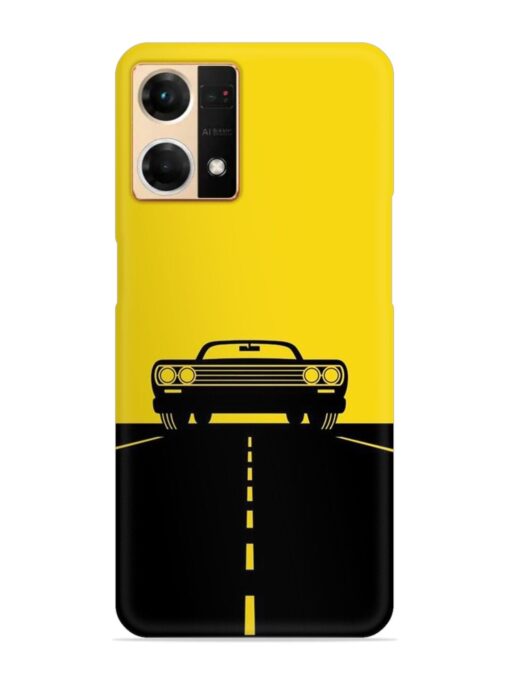 Classic Car Snap Case for Oppo Reno 7 (4G)