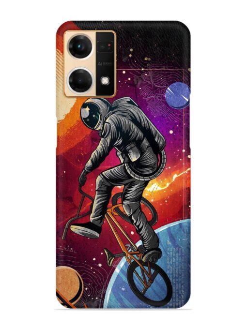 Super Eclipse Bmx Bike Snap Case for Oppo Reno 7 (4G) Zapvi