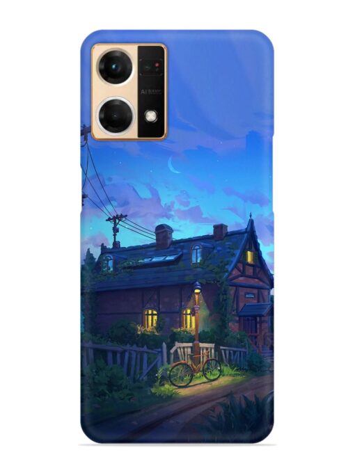 Beautiful Village House Snap Case for Oppo Reno 7 (4G)