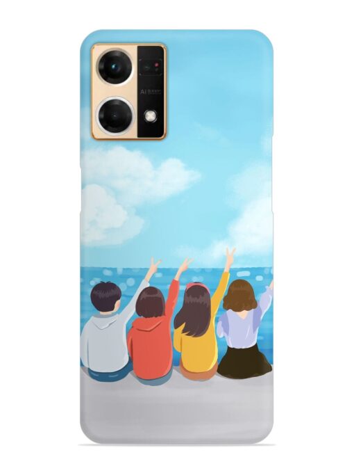 Happy Kids Snap Case for Oppo Reno 7 (4G)