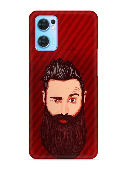 Beardo Man Snap Case for Oppo Reno 7 (5G) Zapvi